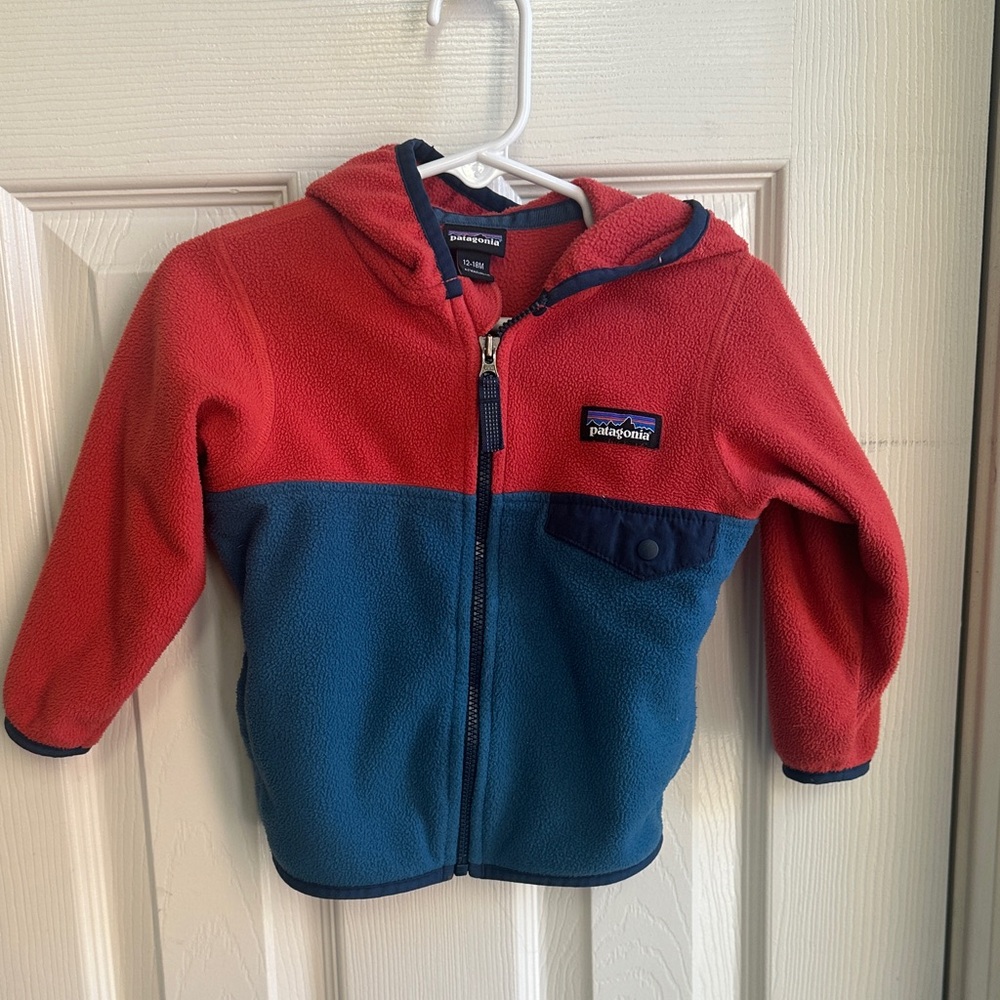 Patagonia Kids Two-Tone Fleece Hoodie